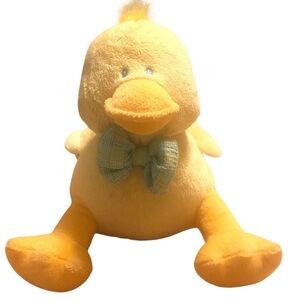 Mary Meyer Baby Musical Wind-Up Duck Stuffed Plush Toy Rubber Duckie